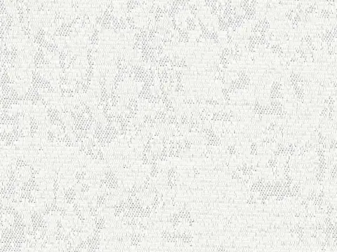 Alendel Alert drapery fabric swatch in White (100)