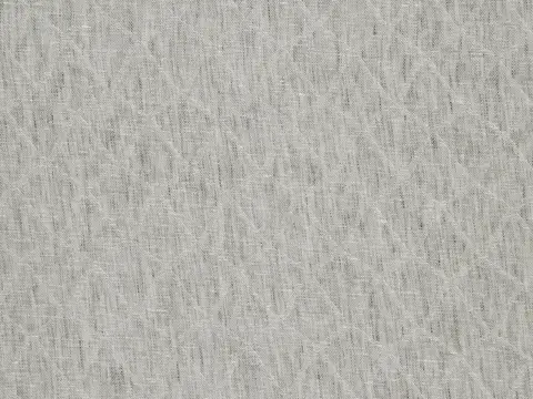 Alendel Arezzo sheer fabric swatch in Natural (0378)
