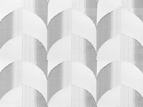 Alendel Atlantis sheer fabric swatch in Ash (0405)
