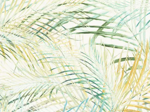 Alendel Bahama drapery fabric swatch in Palm (968)