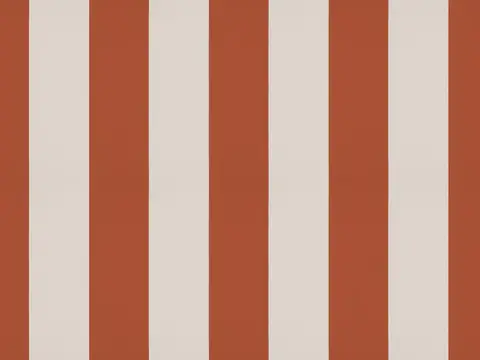 Alendel Baker drapery fabric swatch in Terracotta (0579)