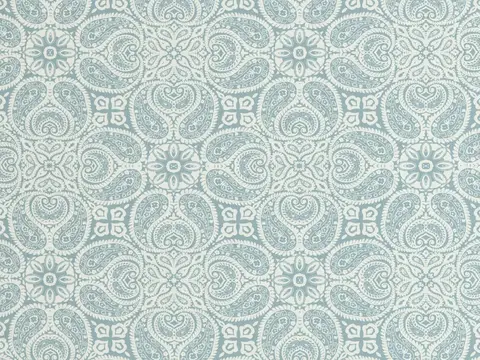 Alendel Bandana drapery fabric swatch in Periwinkle (0727)