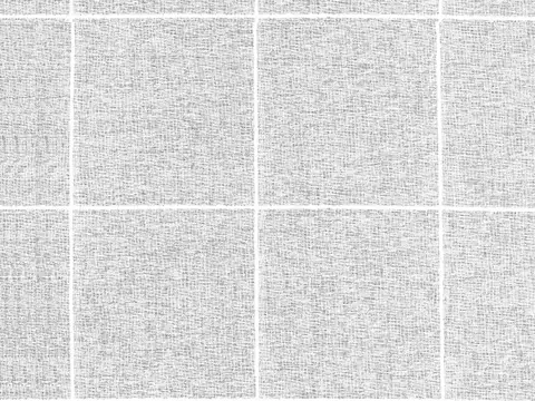 Alendel Barcelona sheer fabric swatch in White (100)