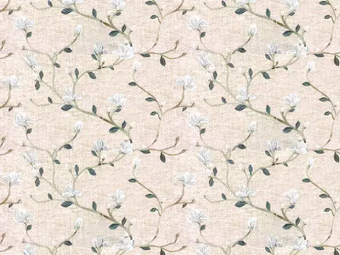 Alendel Beatrix drapery fabric swatch in Mocha (373)