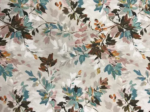 Alendel Beaufille drapery fabric swatch in Passion (0670)