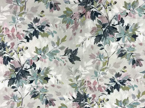 Alendel Beaufille drapery fabric swatch in Wisteria (0743)