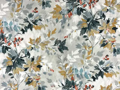 Alendel Beaufille drapery fabric swatch in Grace (8022)