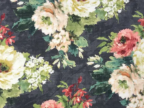 Alendel Beekman drapery fabric swatch in Evening (459)