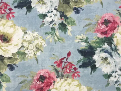 Alendel Beekman drapery fabric swatch in Breeze (823)