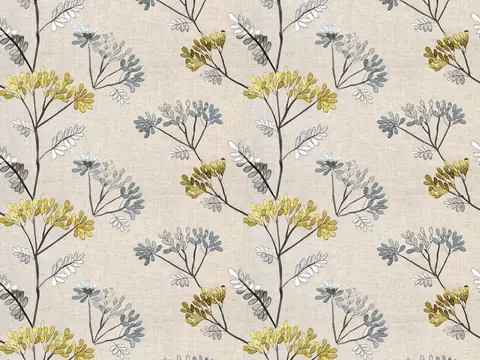 Alendel Belinda drapery fabric swatch in Hazelwood (361)