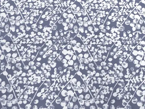 Alendel Bethany drapery fabric swatch in Delft (840)