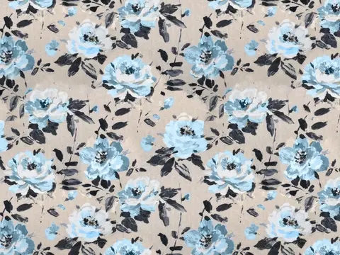 Alendel Betsy drapery fabric swatch in Lakeshore (854)