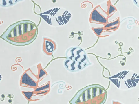 Alendel Bikini drapery fabric swatch in Caspian (0828)