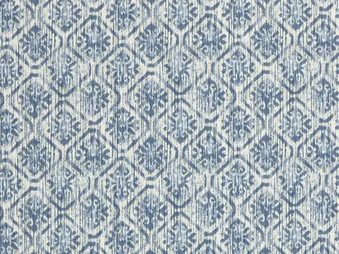 Alendel Bondi drapery fabric swatch in Cobalt (0836)