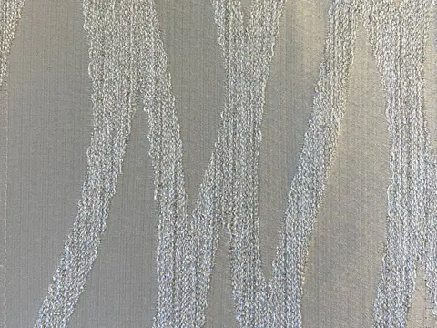 Alendel Bootes drapery fabric swatch in Fountain (0442)