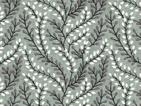 Alendel Brooklyn drapery fabric swatch in Bonsai (909)