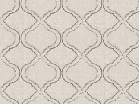 Alendel Byron drapery fabric swatch in Cashew (236)