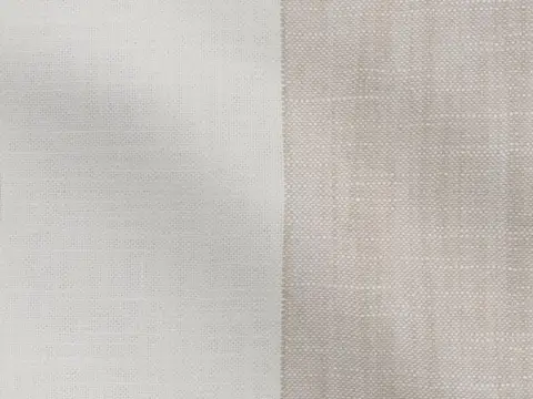 Alendel Camino drapery fabric swatch in Antique White (1008)