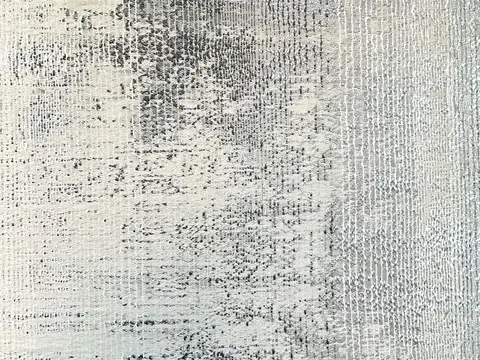 Alendel Canna drapery fabric swatch in Alabaster (0205)