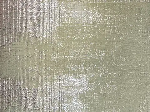 Alendel Canna drapery fabric swatch in Leaf (0954)
