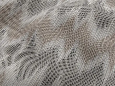 Alendel Carina drapery fabric swatch in Pinecone (0388)