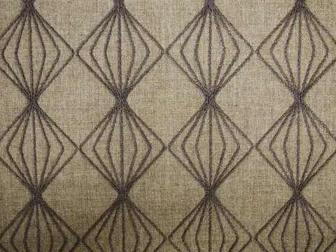 Alendel Chakra drapery fabric swatch in Driftwood (347)