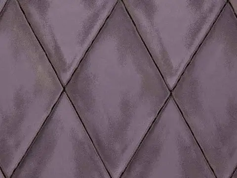 Alendel Chess drapery fabric swatch in Heather (714)