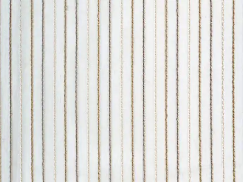 Alendel Clifton sheer fabric swatch in Silver (4067)