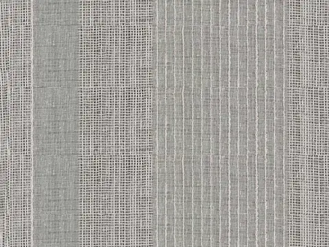 Alendel Connery sheer fabric swatch in Chrome (0421)