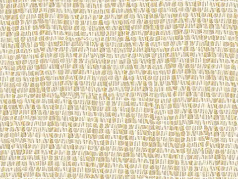 Alendel Crete sheer fabric swatch in Straw (2046)