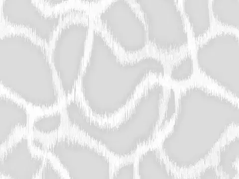 Alendel Crystalline sheer fabric swatch in White (0100)