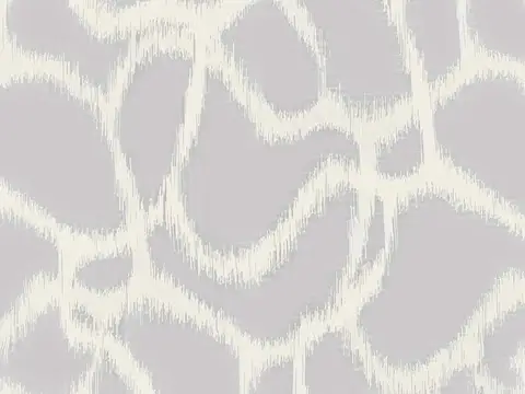 Alendel Crystalline sheer fabric swatch in Ivory (0103)