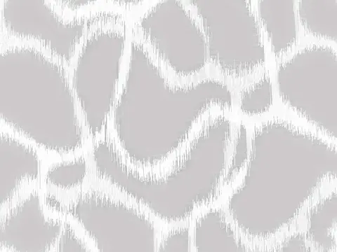 Alendel Crystalline sheer fabric swatch in Silver (4067)