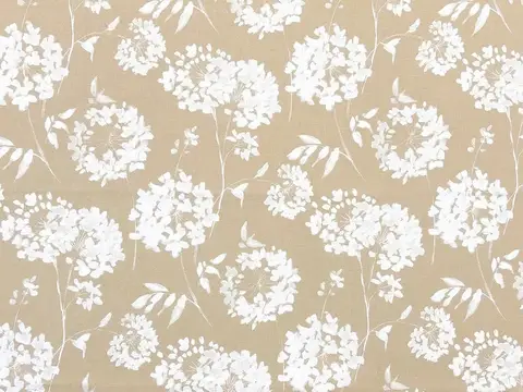Alendel Dainty drapery fabric swatch in Biscuit (0219)