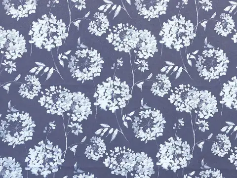 Alendel Dainty drapery fabric swatch in Aster (0702)