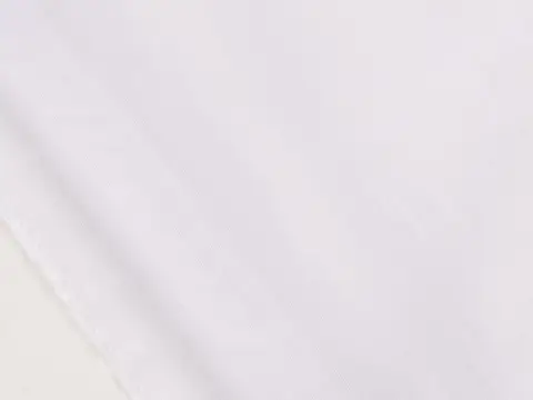 Alendel Dallas 118" sheer fabric swatch in White (100)