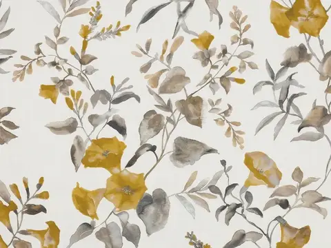Alendel Daring drapery fabric swatch in Acacia (0500)
