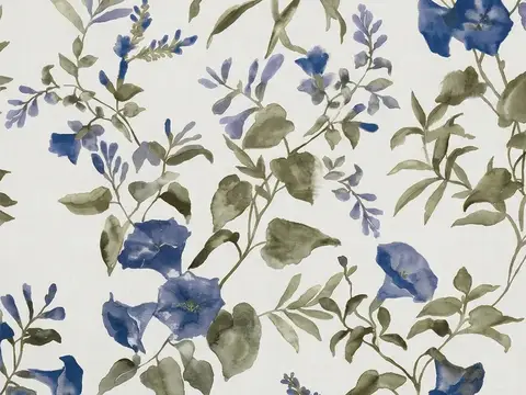 Alendel Daring drapery fabric swatch in Liquid (0858)