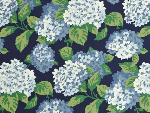 Alendel December drapery fabric swatch in Georgian (0846)