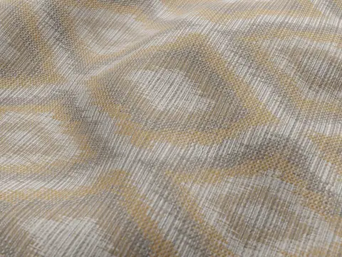 Alendel Draco drapery fabric swatch in Moroccan (0567)