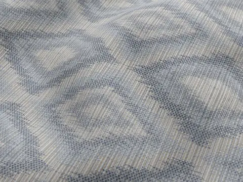 Alendel Draco drapery fabric swatch in Capri (0826)
