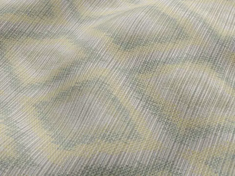 Alendel Draco drapery fabric swatch in Mellow (1005)