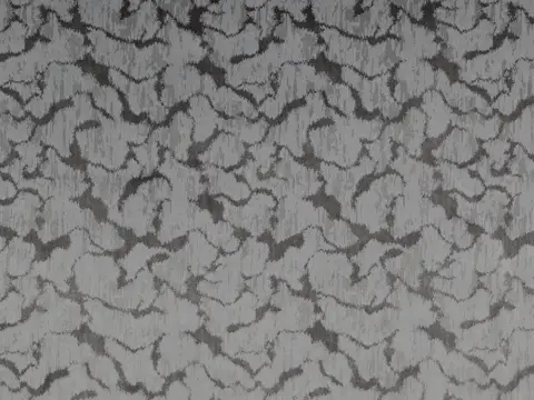 Alendel Eliza drapery fabric swatch in Pewter (4051)