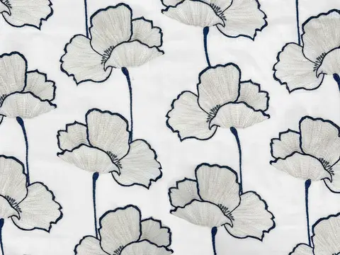 Alendel Emotion drapery fabric swatch in Colonial (0837)
