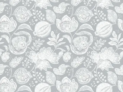 Alendel Endless drapery fabric swatch in Feather (0438)