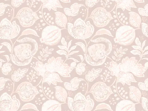 Alendel Endless drapery fabric swatch in Blush (0657)