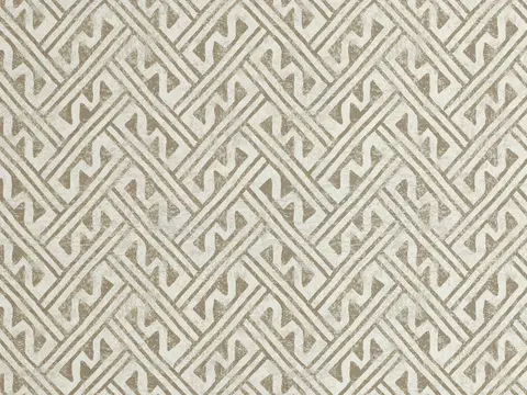 Alendel Excursion drapery fabric swatch in Taupe (2049)