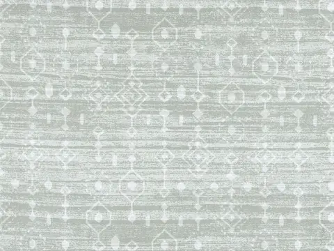 Alendel February drapery fabric swatch in Cement (0418)