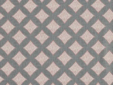 Alendel Firework drapery fabric swatch in Jaguar (0488)