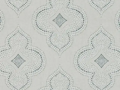 Alendel Flowers drapery fabric swatch in Twig (3114)